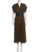 Alaïa Silk Long Dress