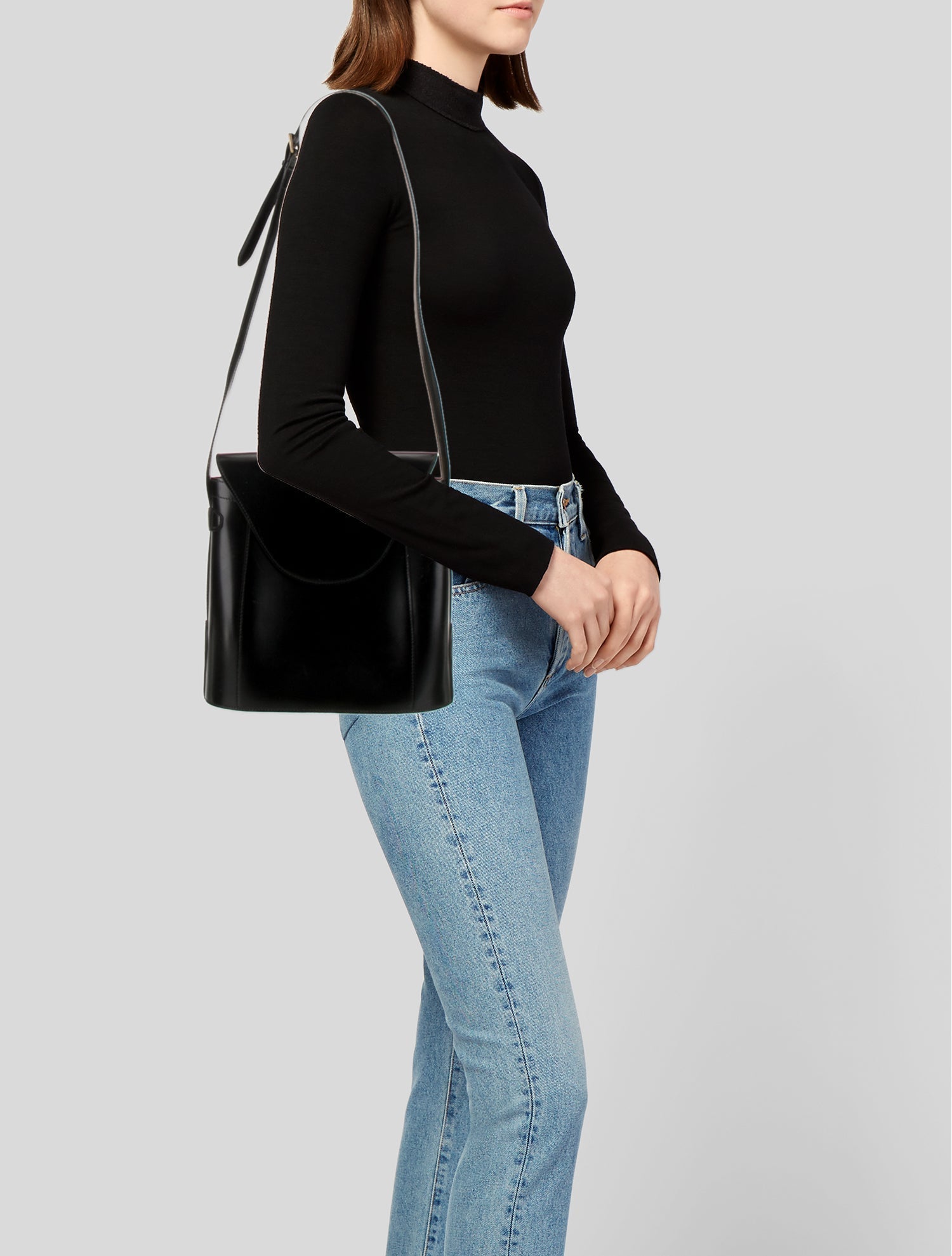 Alaïa Leather Shoulder Bag