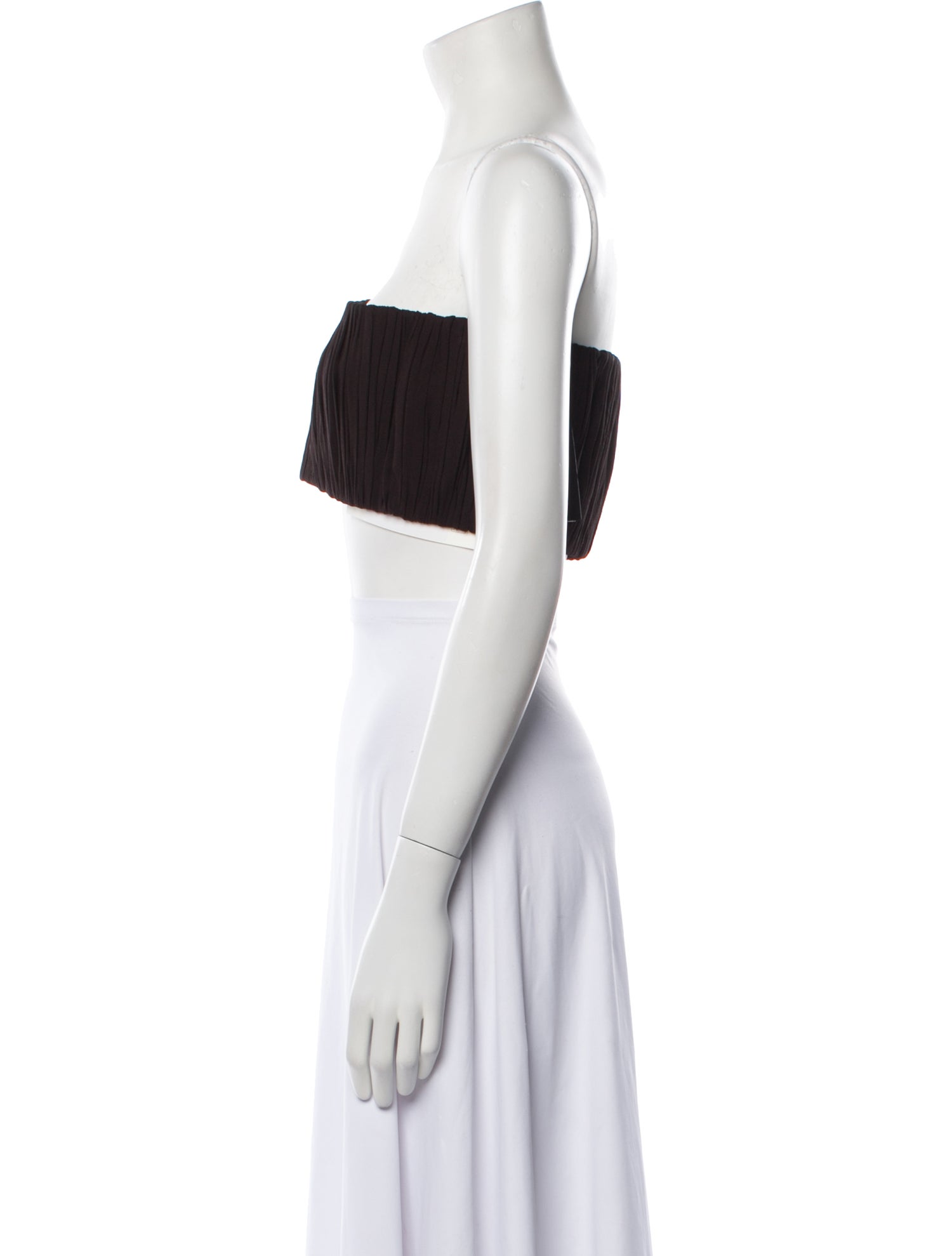 Alaïa Strapless Crop Top w/ Tags