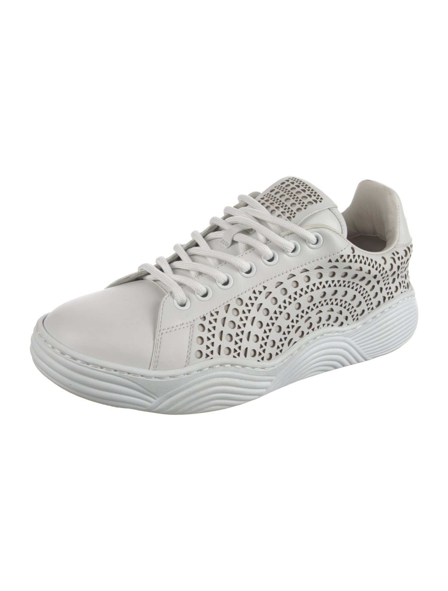 Alaïa Leather Sneakers
