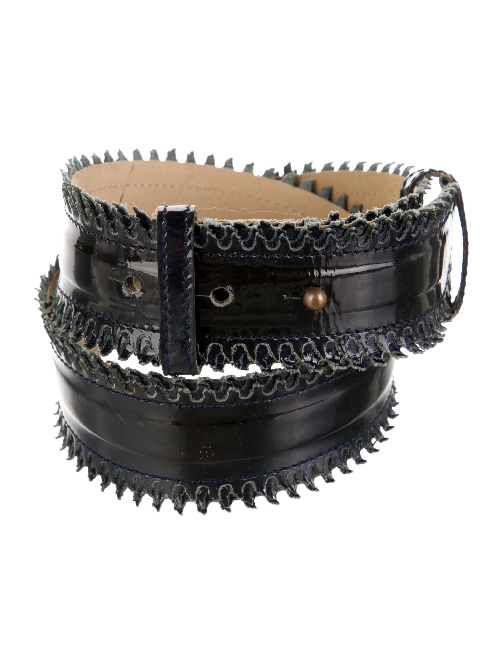 Alaïa Patent Leather Buckle