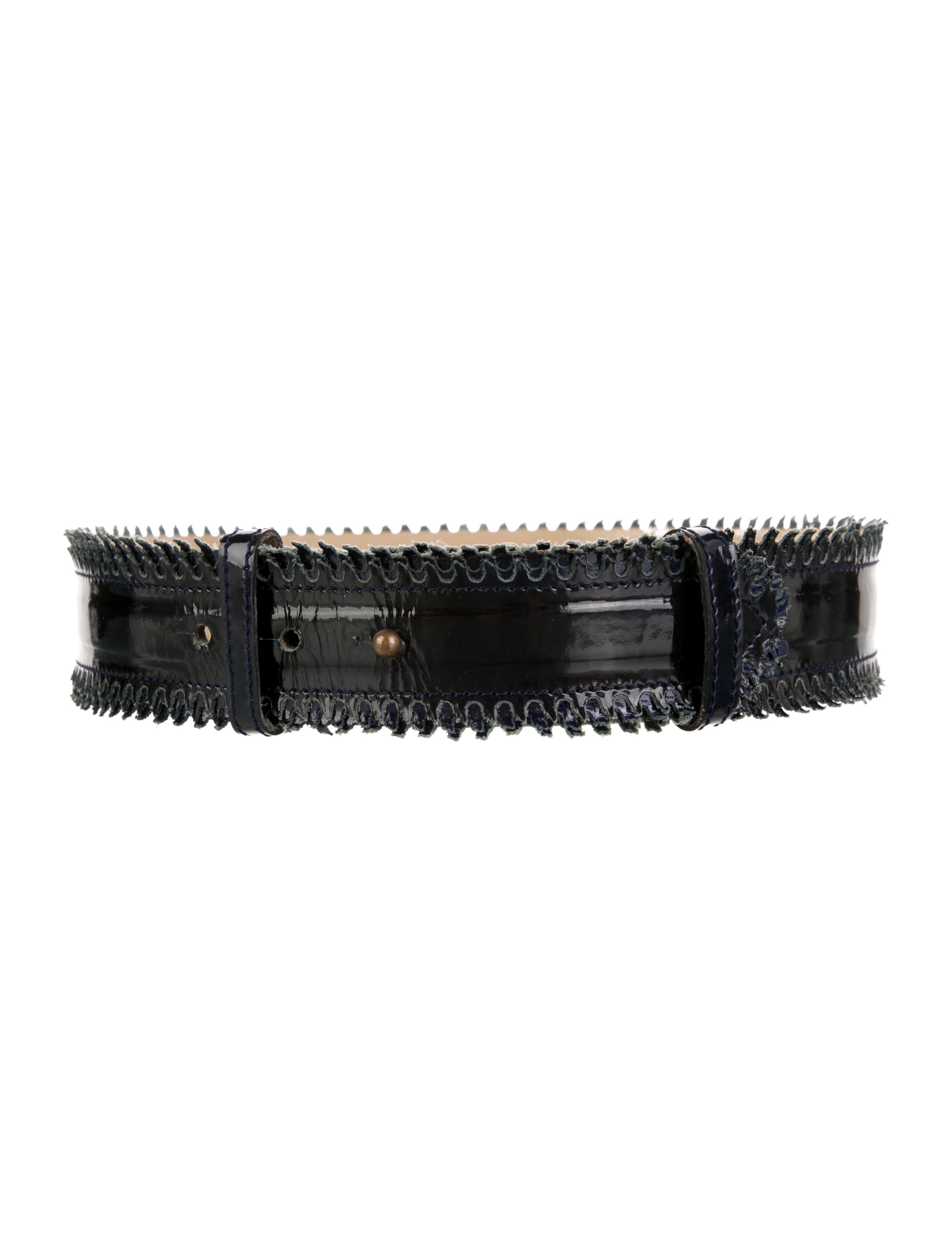 Alaïa Patent Leather Buckle
