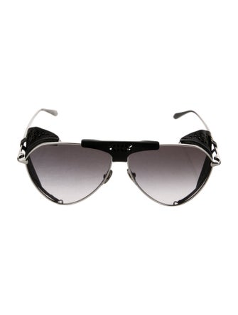 Alaïa Attitude Pilot taiga Aviator Sunglasses