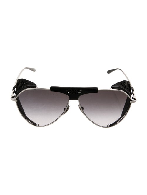 Alaïa Attitude Pilot taiga Aviator Sunglasses