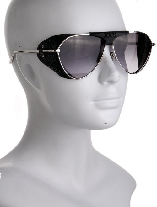 Alaïa Attitude Pilot taiga Aviator Sunglasses