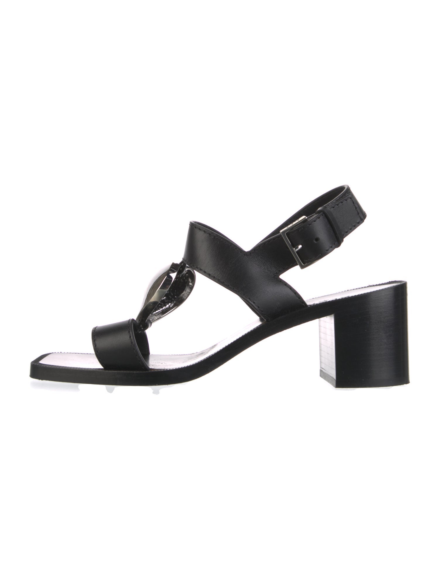 Alaïa Leather Slingback Sandals