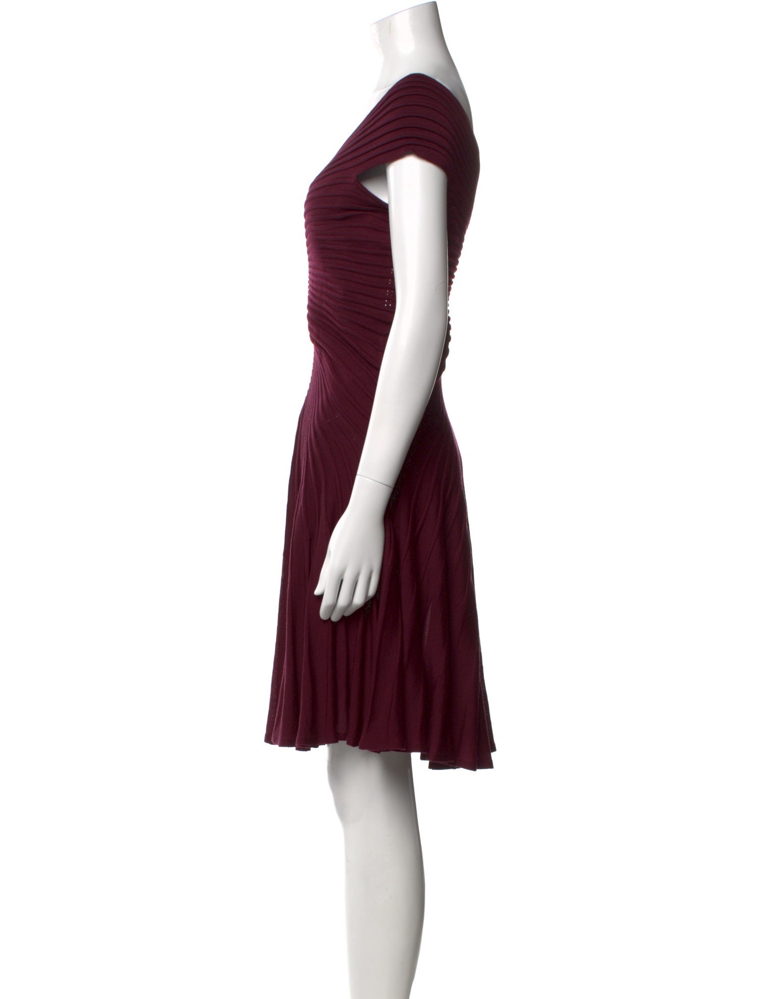 Alaïa Virgin Wool Knee-Length Dress