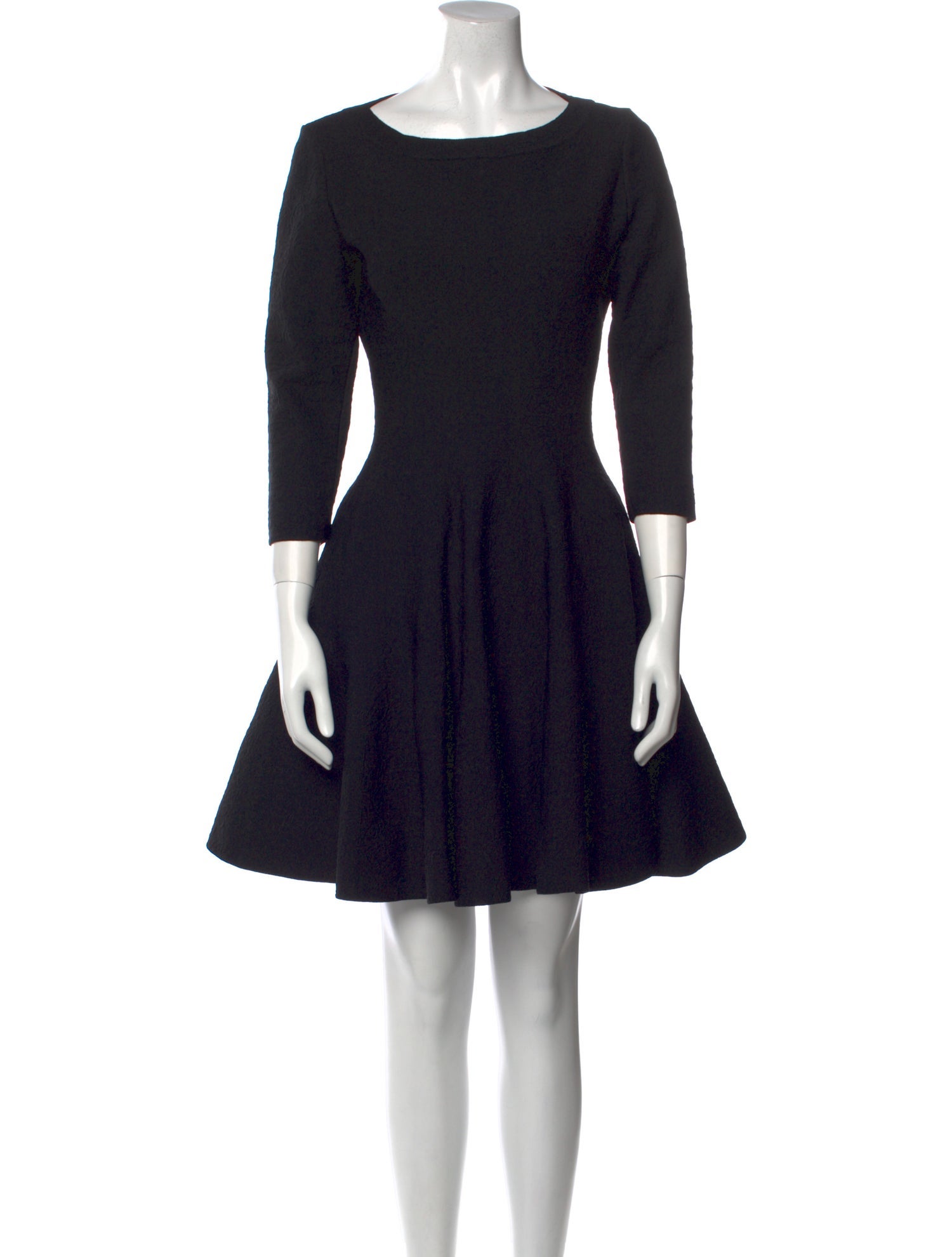 Alaïa Scoop Neck Mini Dress