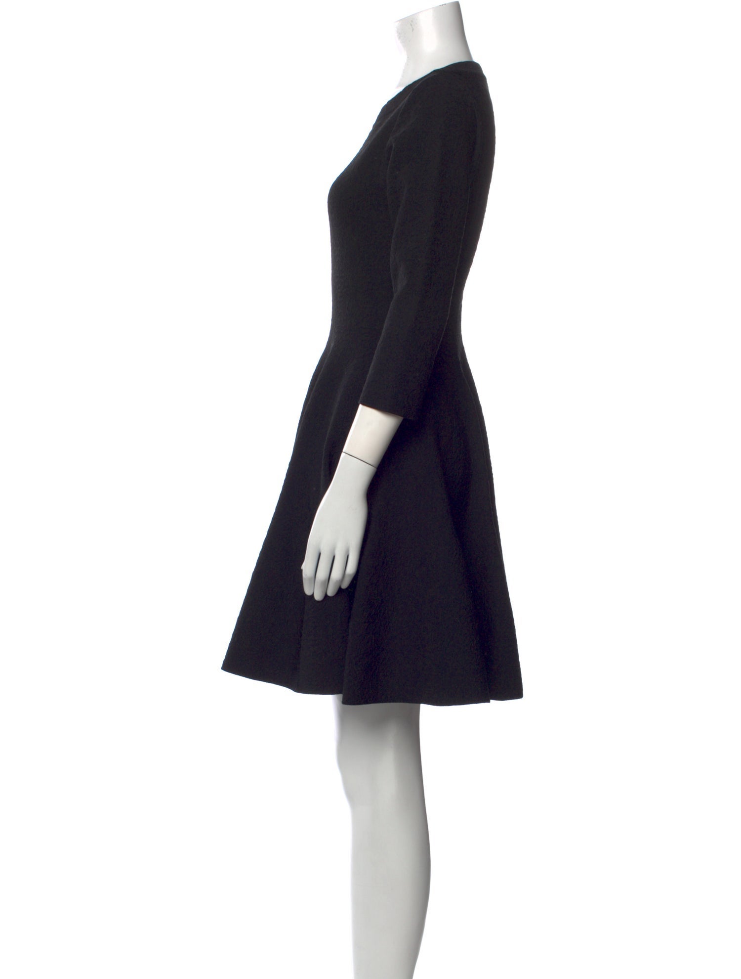 Alaïa Scoop Neck Mini Dress