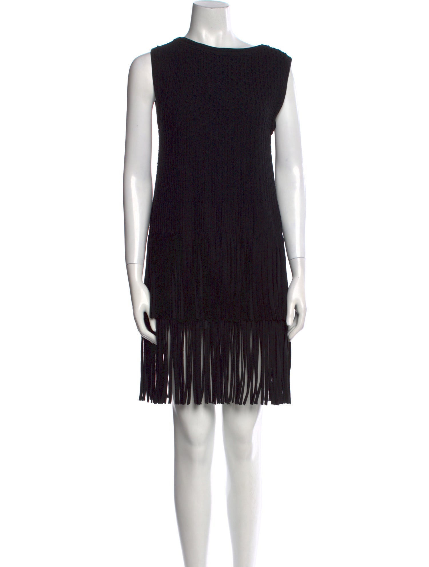 Alaïa Bateau Neckline Knee-Length Dress