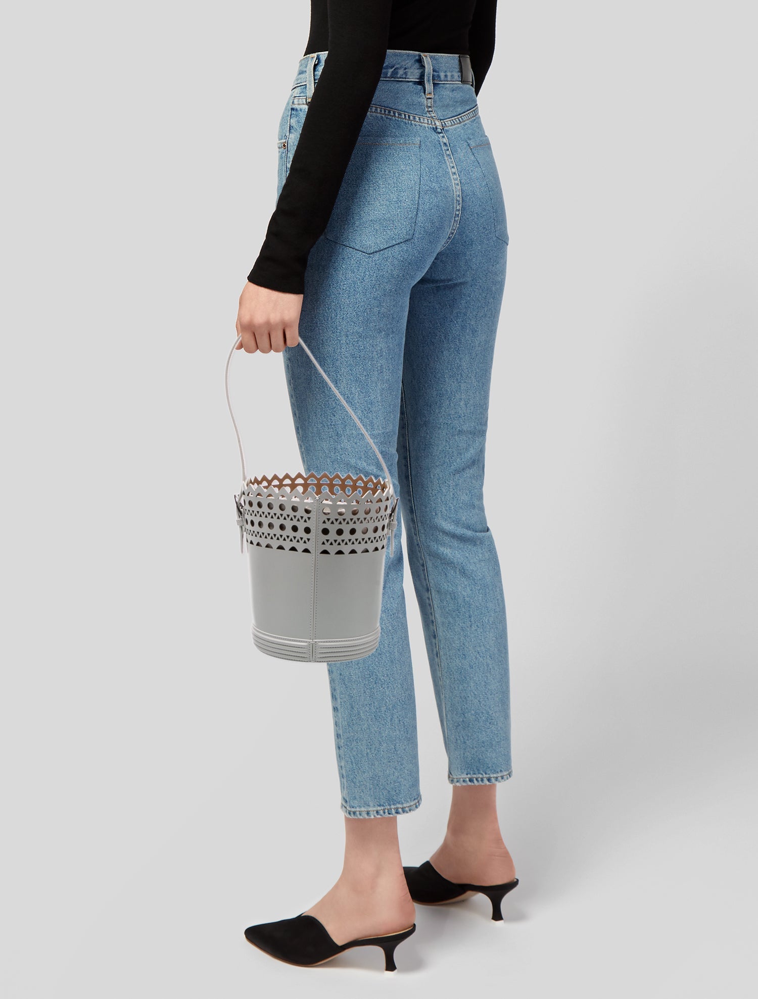 Alaïa Leather Shoulder Bag