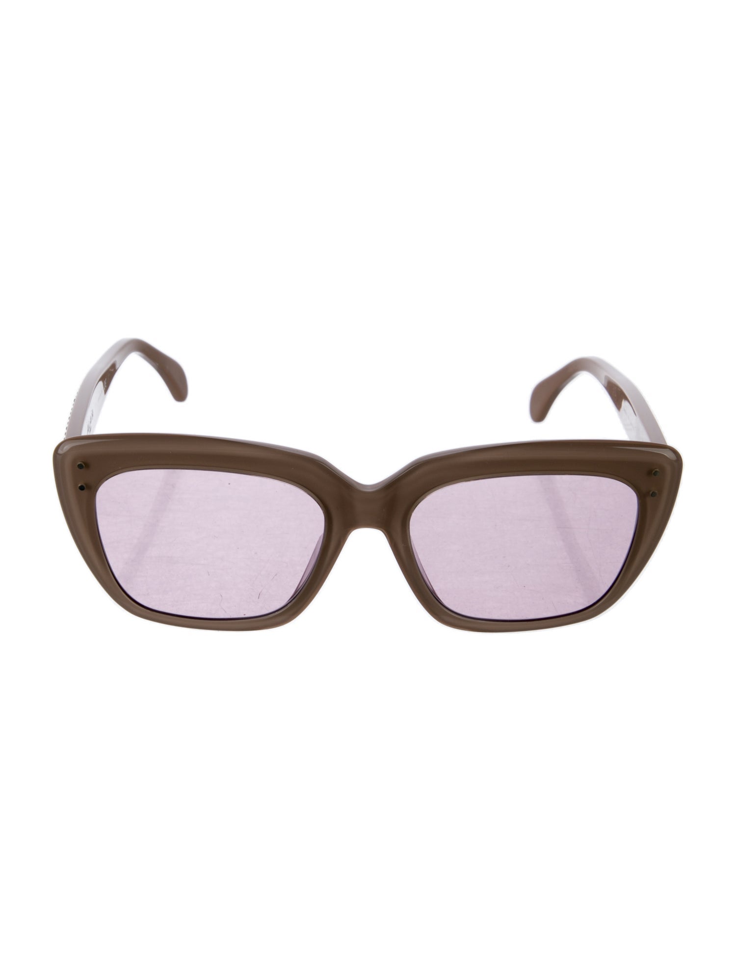 Alaïa Oversize Tinted Sunglasses