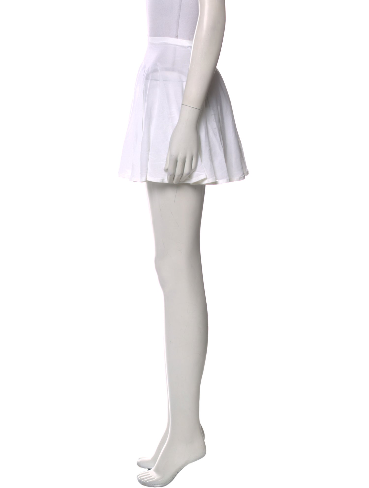 Alaïa Pleated Accents Mini Skirt w/ Tags