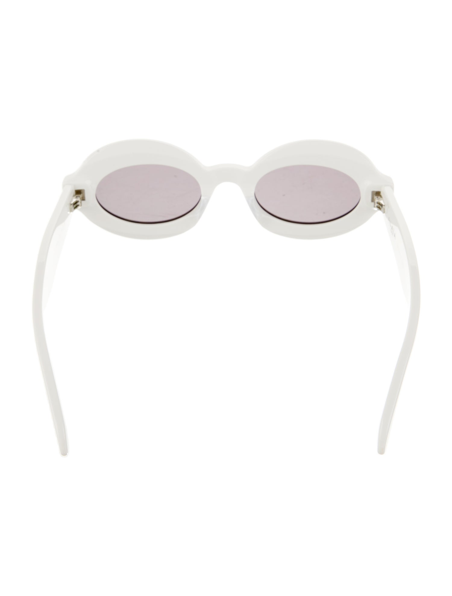 Alaïa Round Tinted Sunglasses w/ Tags