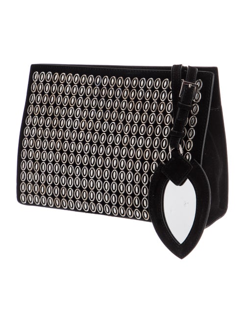 Alaïa Suede Clutch