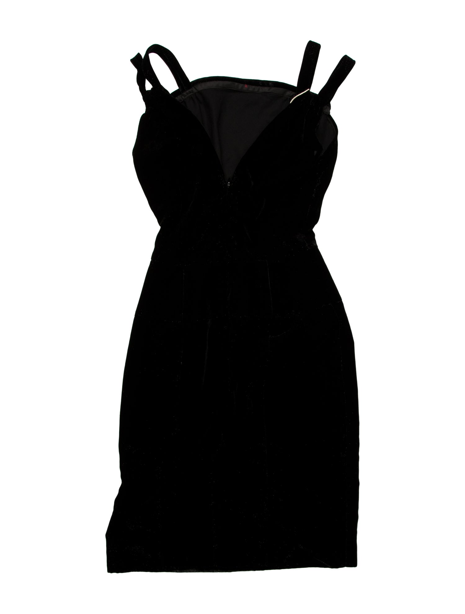 Alaïa Square Neckline Knee-Length Dress w/ Tags