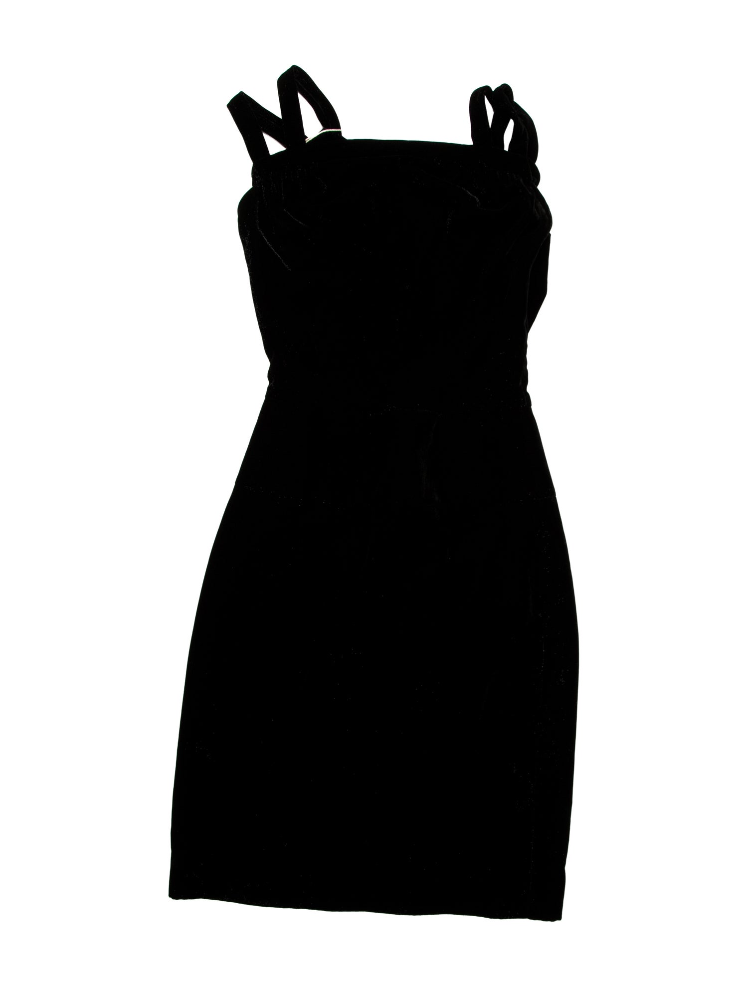 Alaïa Square Neckline Knee-Length Dress w/ Tags