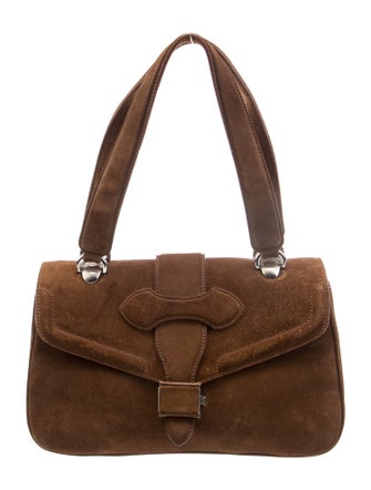 Alaïa Suede Top Handle Bag