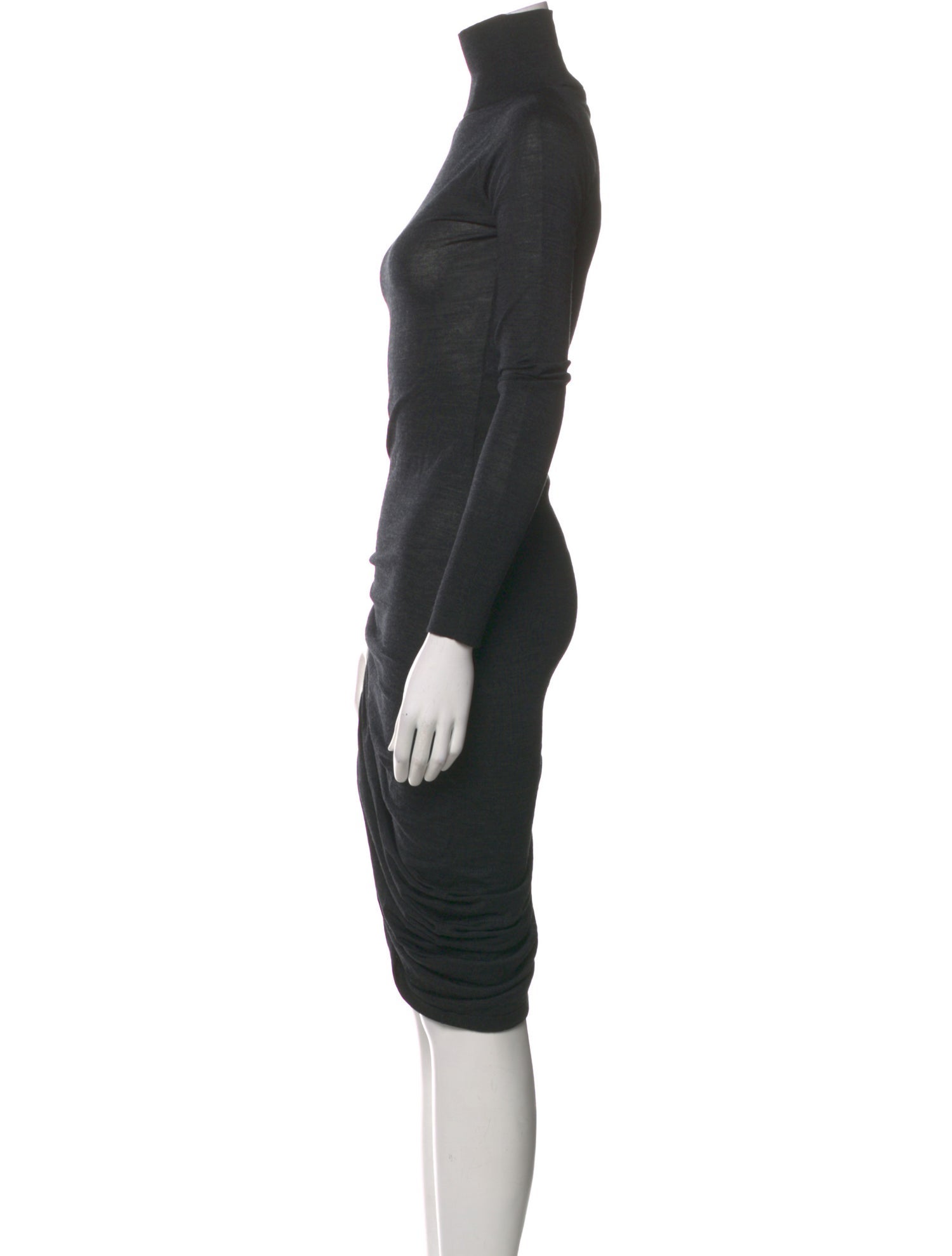 Alaïa Wool Midi Length Dress w/ Tags