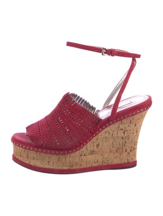 Alaïa Suede Espadrilles