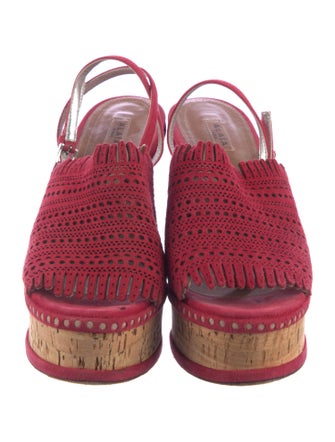 Alaïa Suede Espadrilles