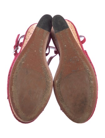 Alaïa Suede Espadrilles