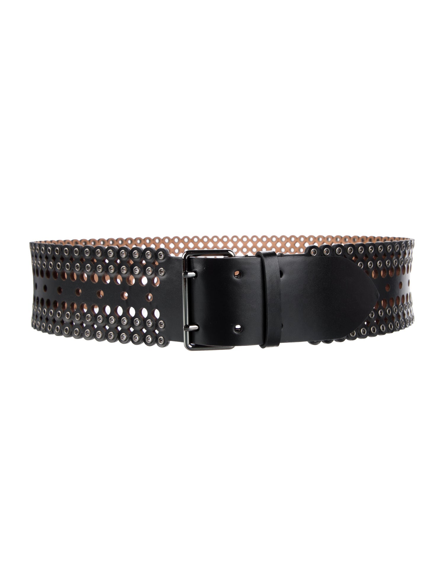 Alaïa Wide Leather Belt