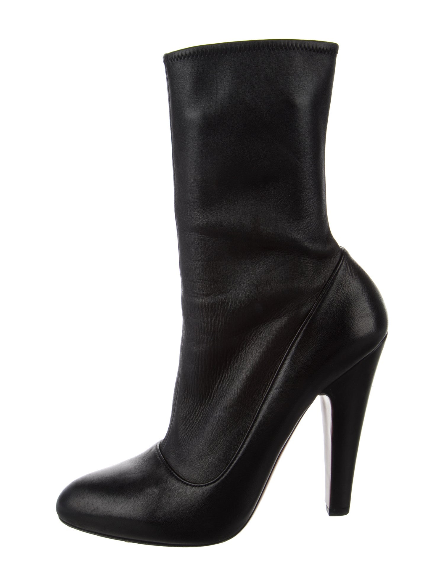 Alaïa Leather Sock Boots