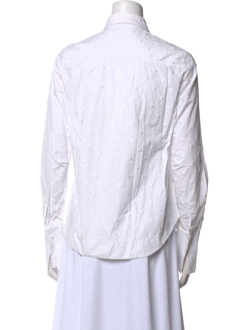 Alaïa Long Sleeve Button-Up Top