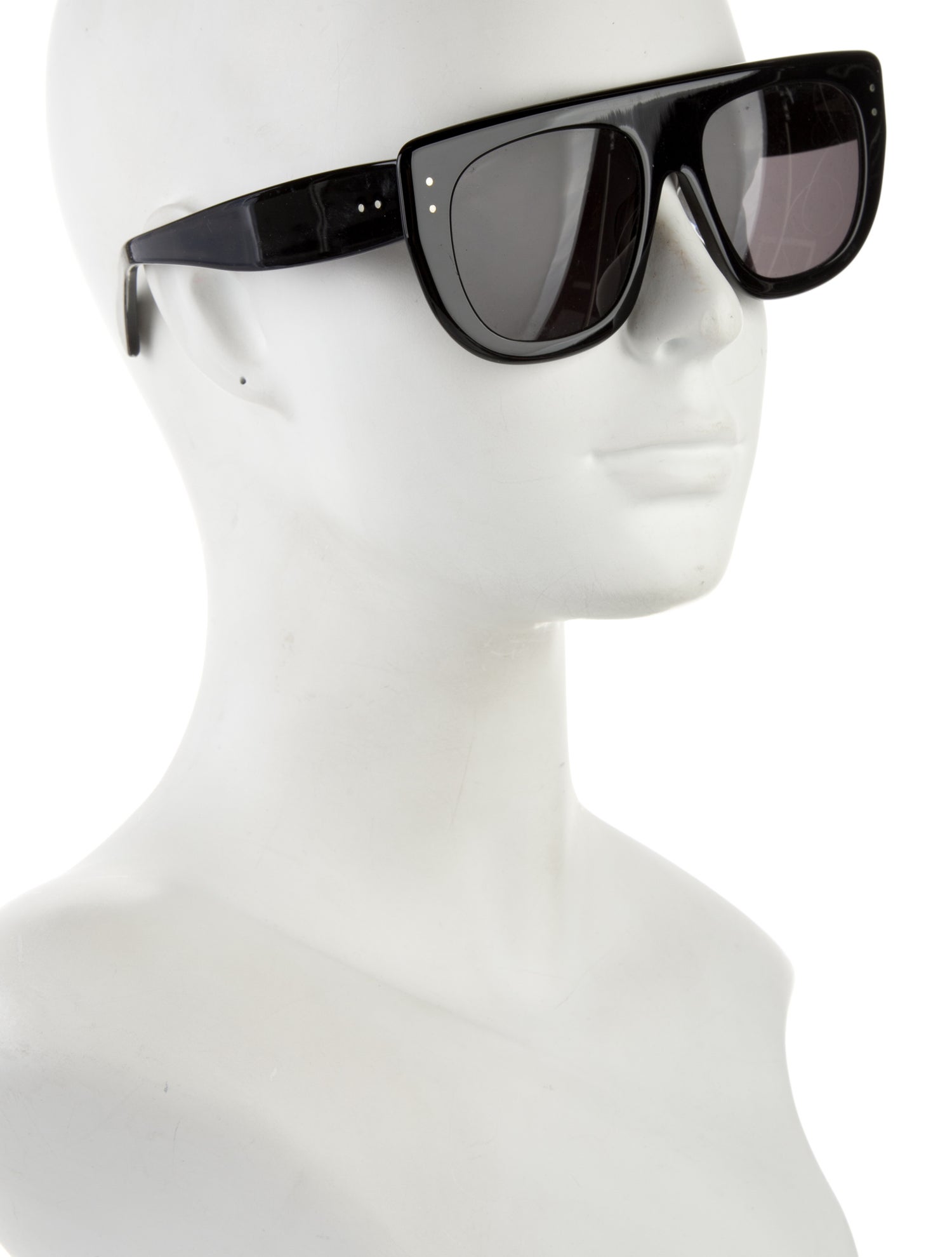 Alaïa Shield Tinted Sunglasses
