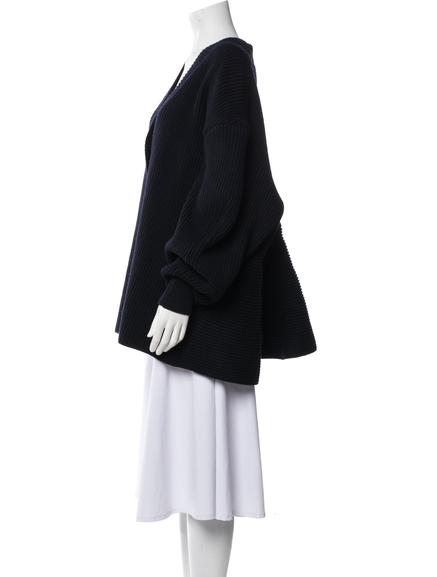 Alaïa Wool V-Neck Sweater