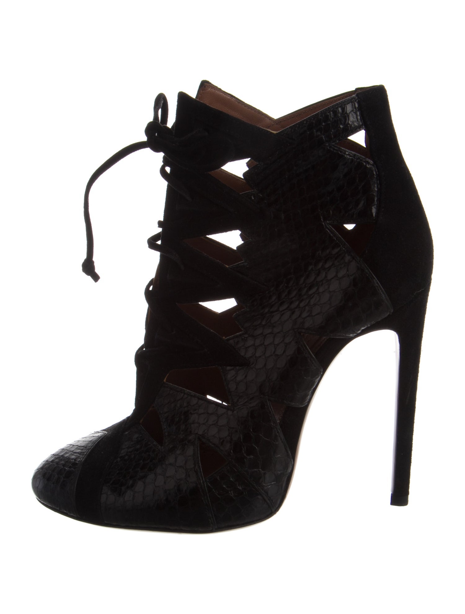 Alaïa Snakeskin Pumps