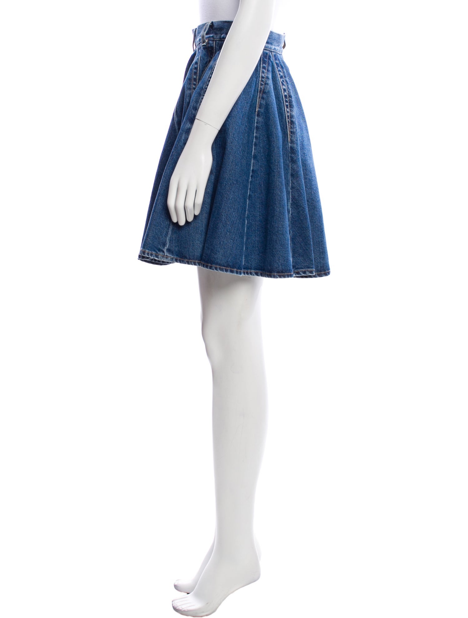 Alaïa Animal Print Mini Skirt