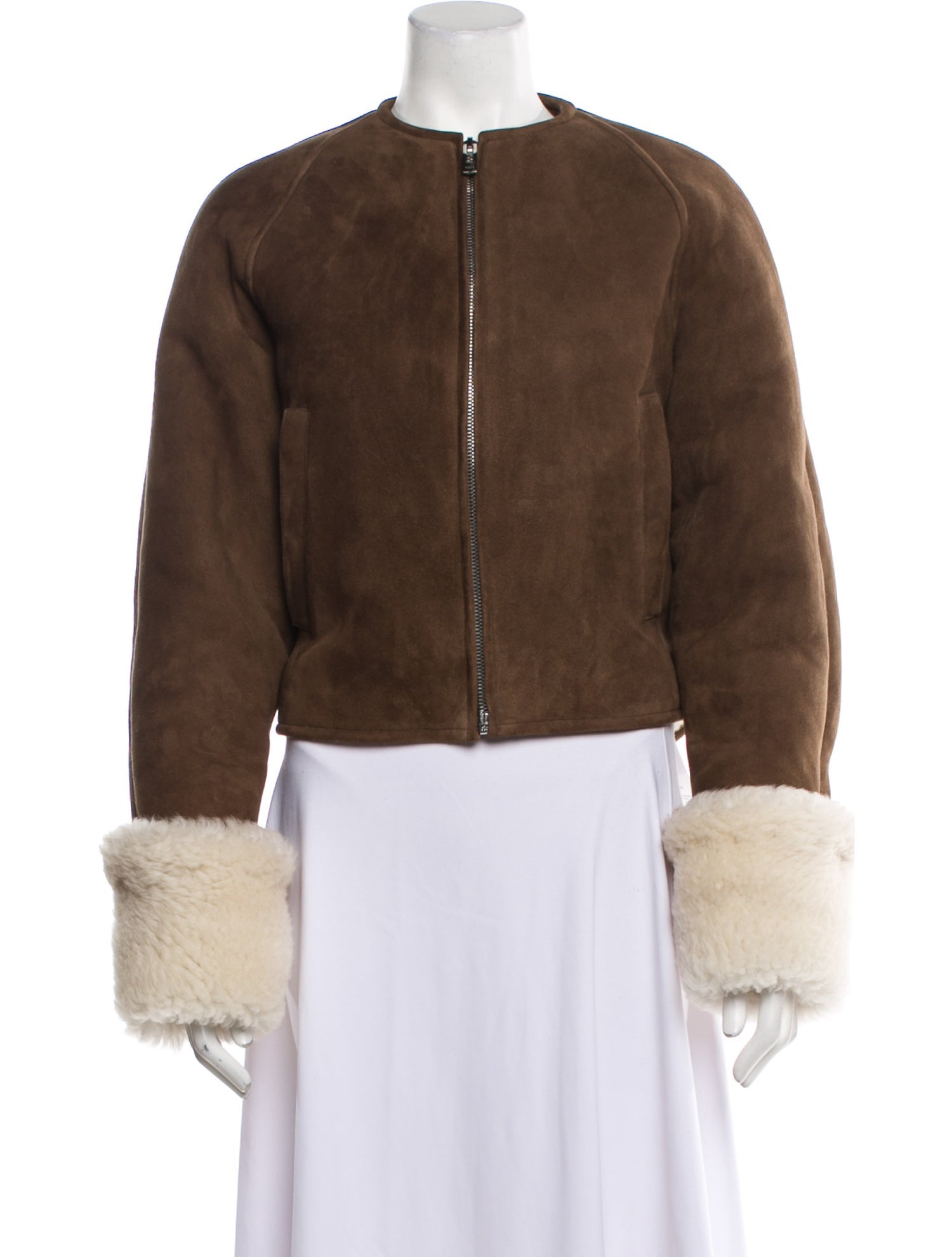 Alaïa 2024 Shearling Bomber Jacket