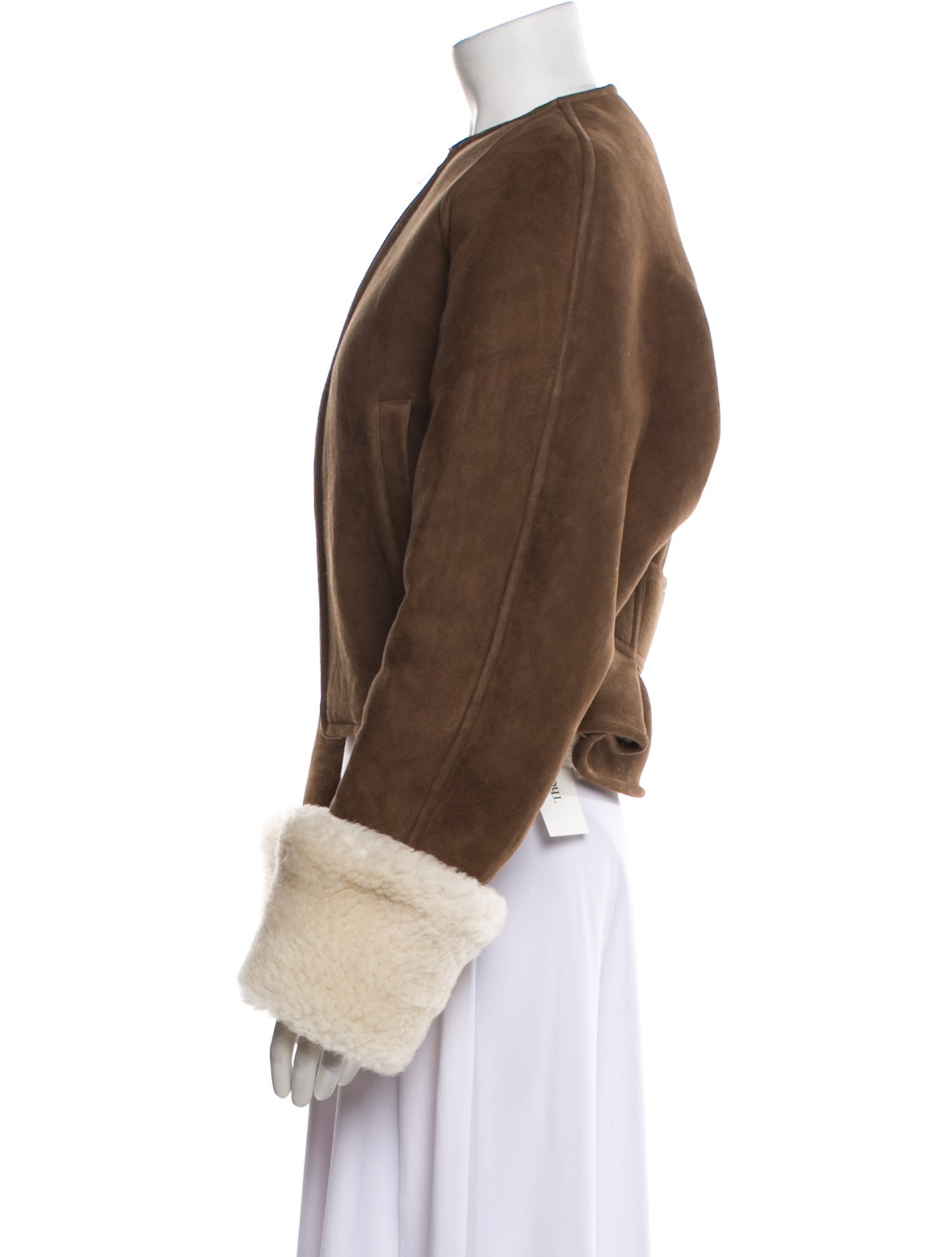 Alaïa 2024 Shearling Bomber Jacket
