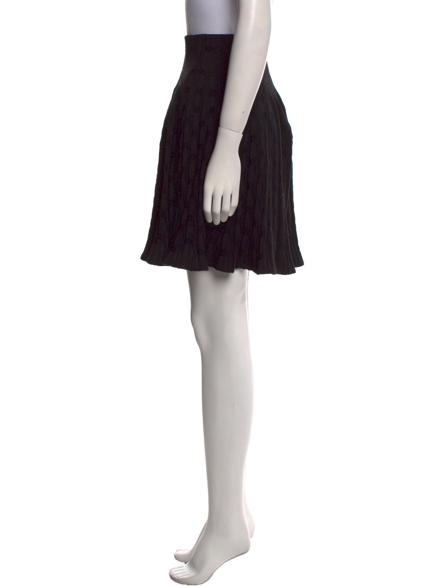 Alaïa Wool Mini Skirt