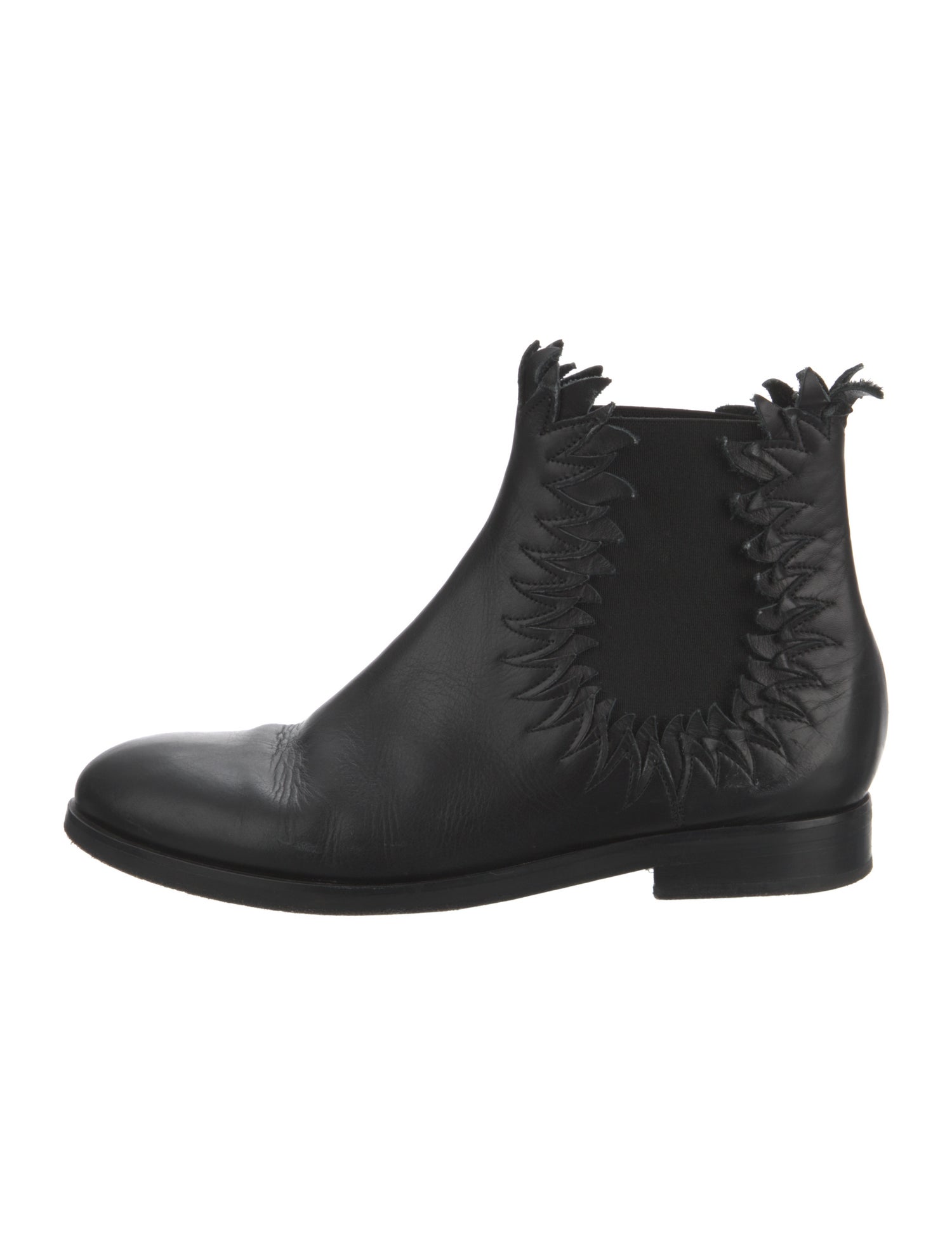Alaïa Leather Chelsea Boots