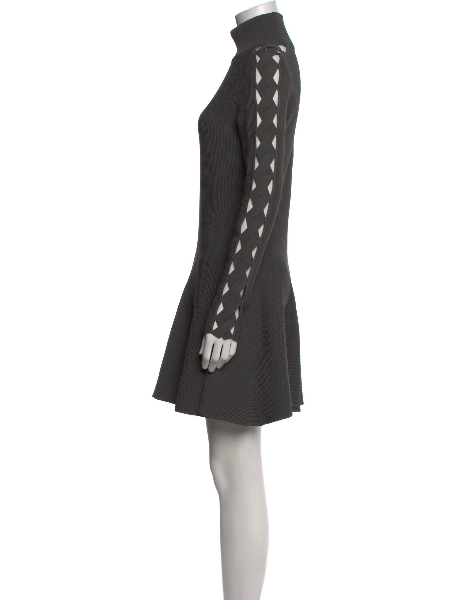 Alaïa Turtleneck Mini Dress