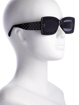 Alaïa Square Tinted Sunglasses