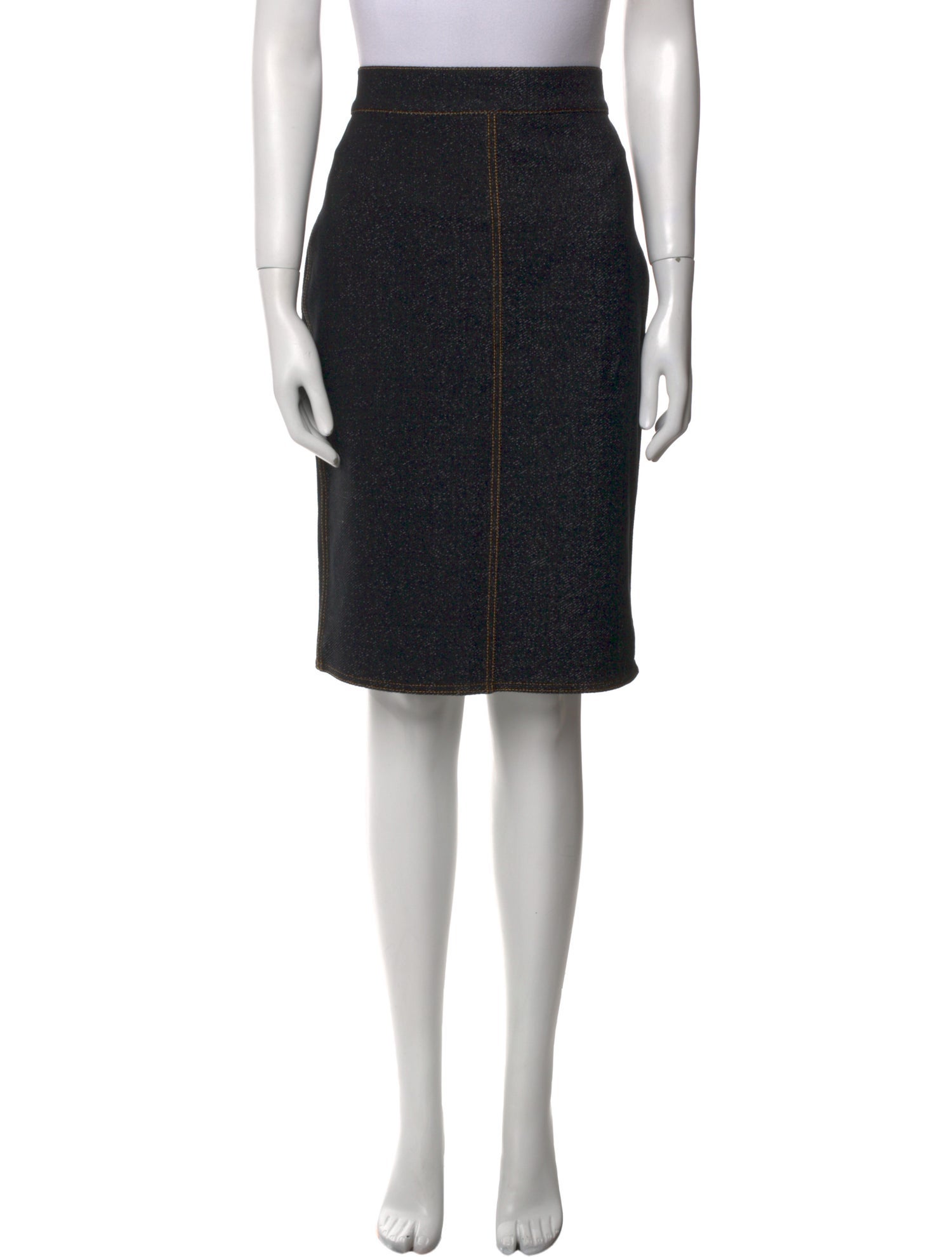 Alaïa Ruffle Embellishment Knee-Length Skirt