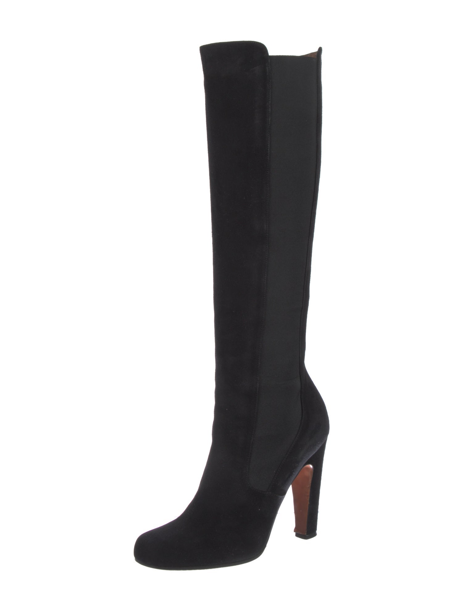 Alaïa Suede Sock Boots