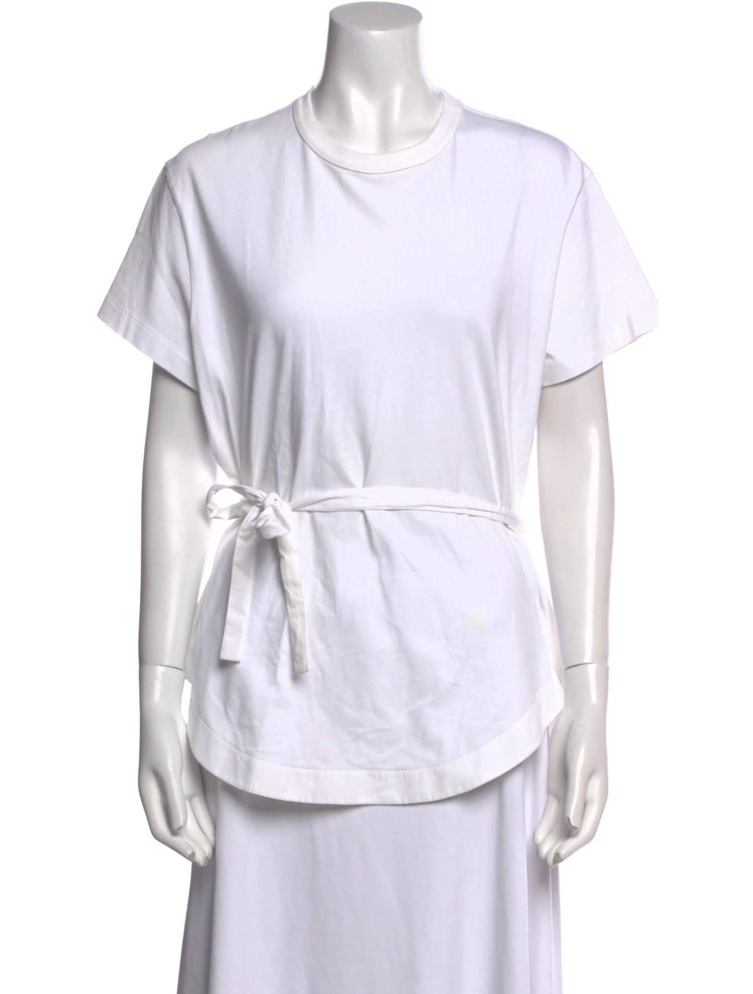 Alaïa Crew Neck Short Sleeve T-Shirt