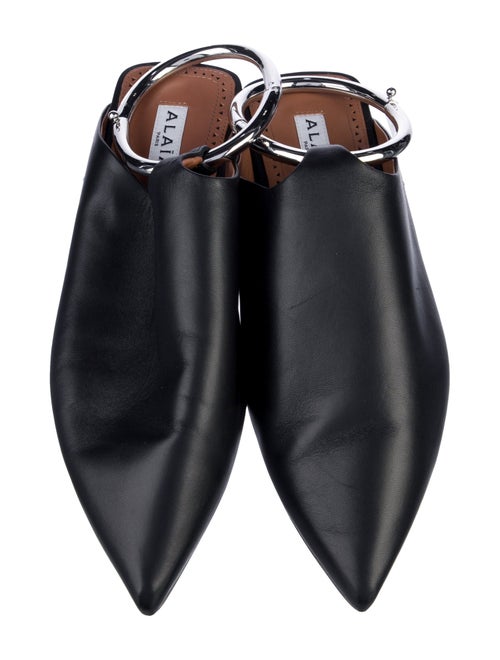 Alaïa Leather Mules