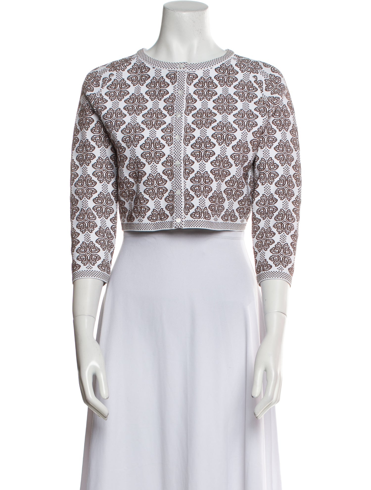 Alaïa Printed Bolero