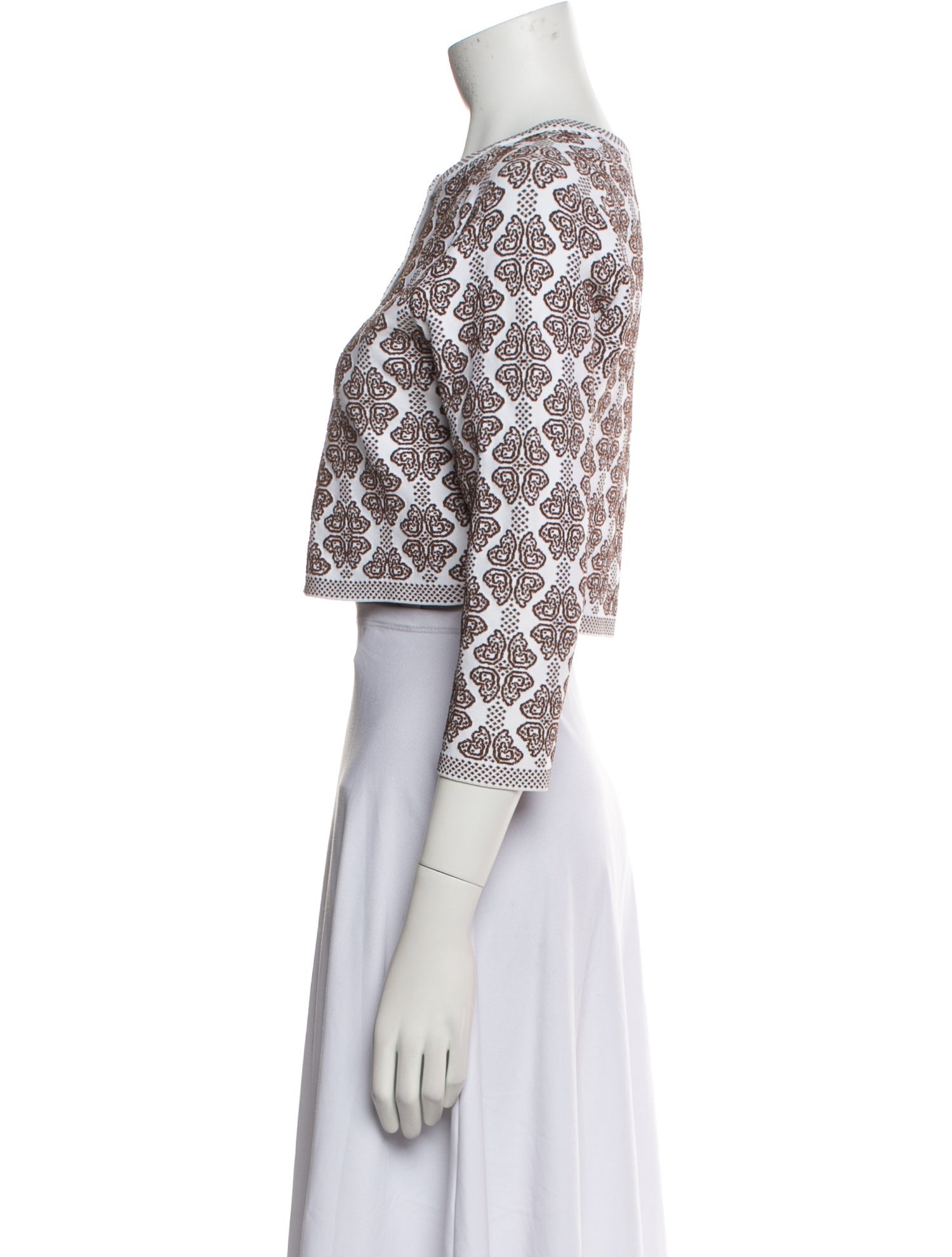 Alaïa Printed Bolero