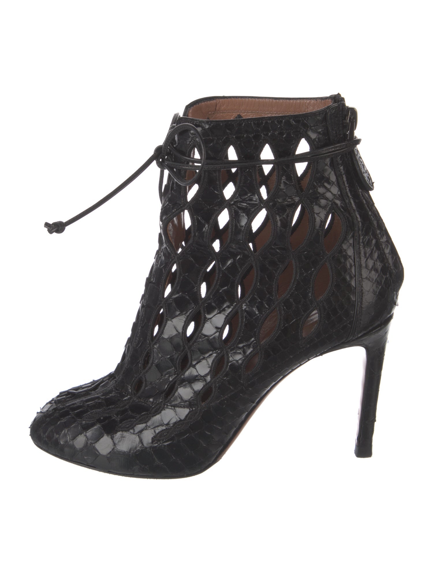 Alaïa Snakeskin Boots