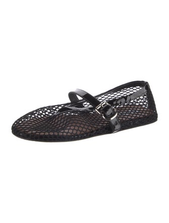 Alaïa Mesh Mary Jane Flats