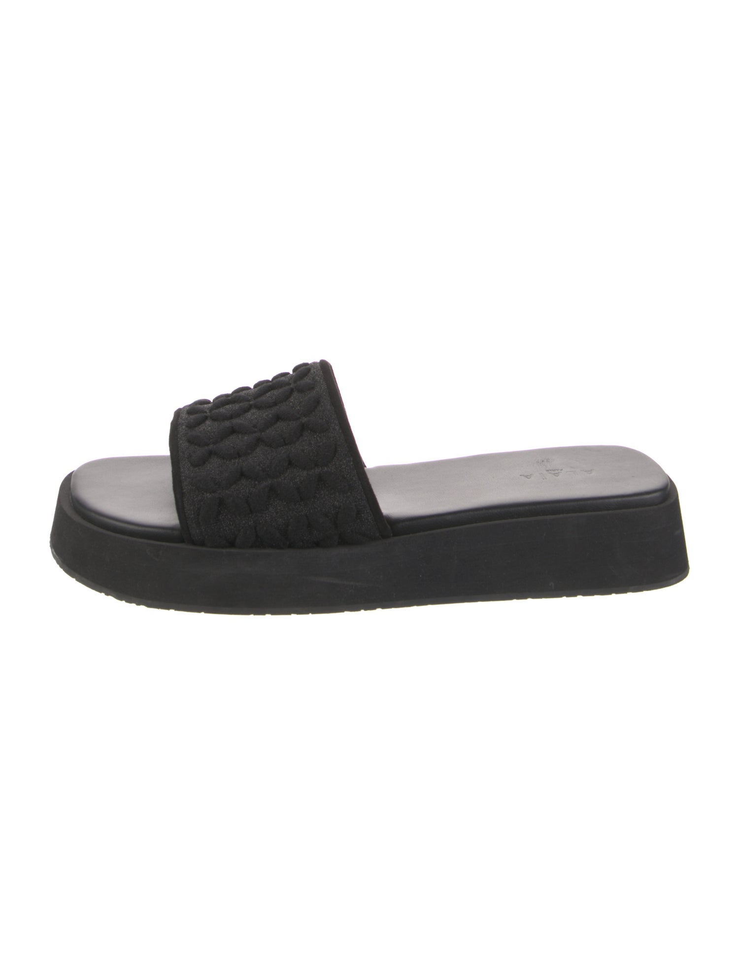 Alaïa Leather Slides