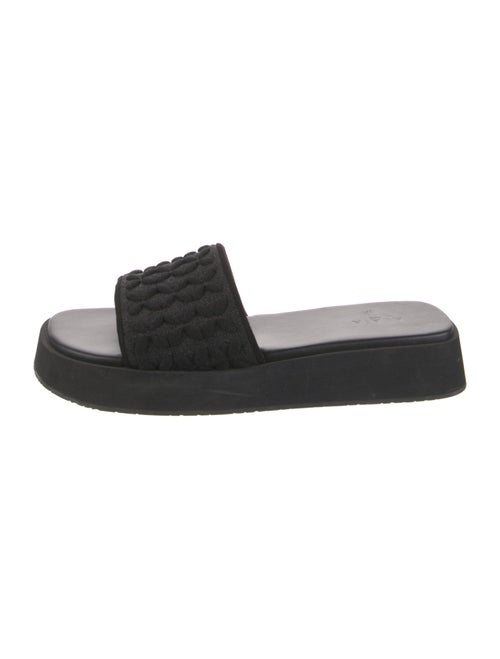 Alaïa Leather Slides