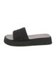 Alaïa Leather Slides
